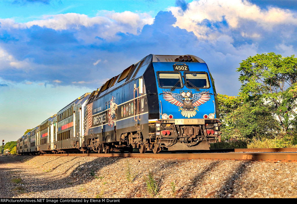 NJT 4502 on train 5439